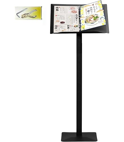 ▼記名台　メニュー台　飲食店　レストラン　白木 メニュースタンド】新・記名台 白木(メッセージプレート付き